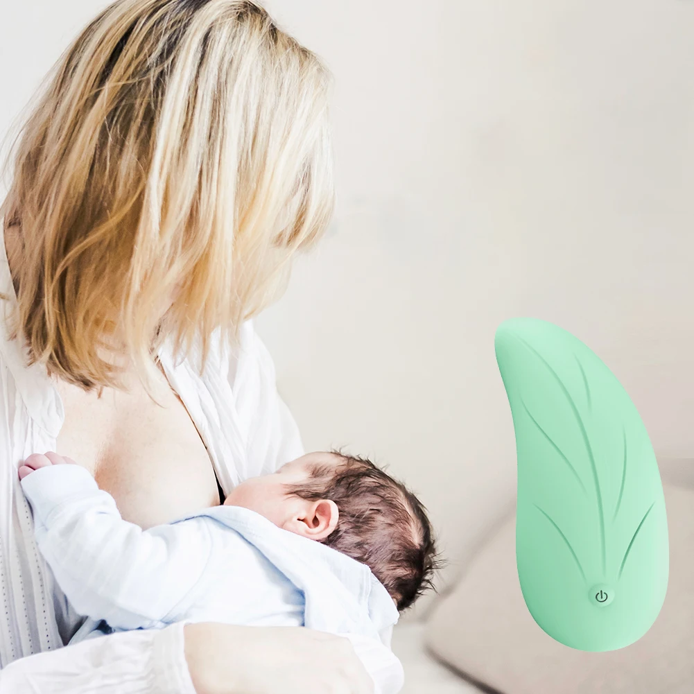 YOUHA Factory Multi-function Waterproof Lactation Massager Soft Breast Massager for Breastfeeding Breast Care Maternal Product