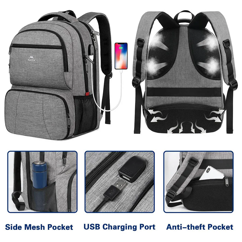 Custom Logo Big Capacity Insulated Cooler Backpack with USB Outdoor Food Delivery Picnic Lunch Backpack