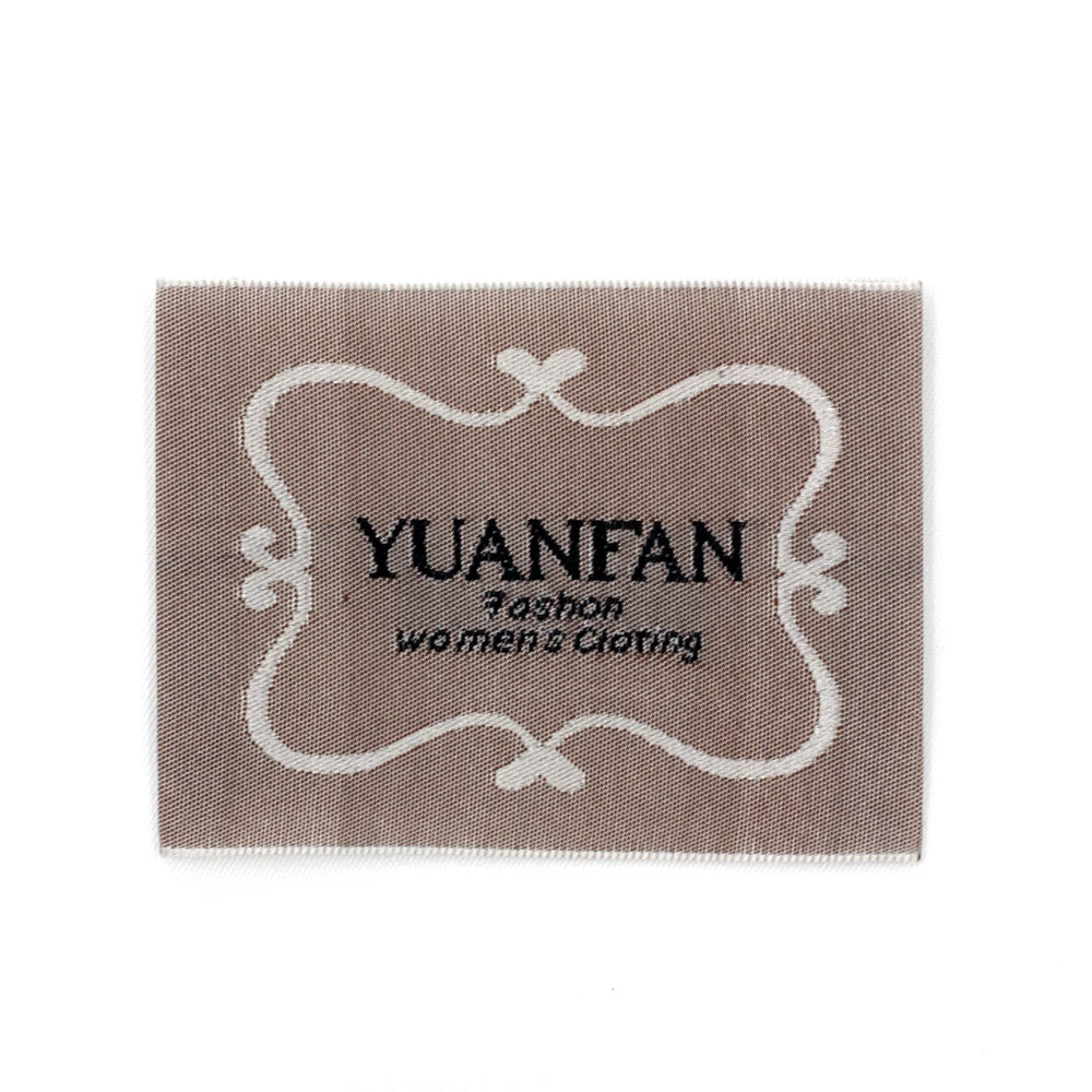 Factory Size Labels Black White Cotton Tags Woven Labels Fabric Garment Sewing Accessories Clothing Polyester for Baby 1000pcs