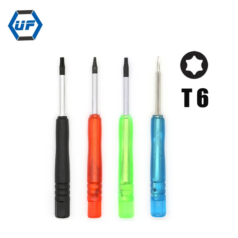 Plastic Handle Mini Torx T6 Screwdriver for xbox mobile phone repair