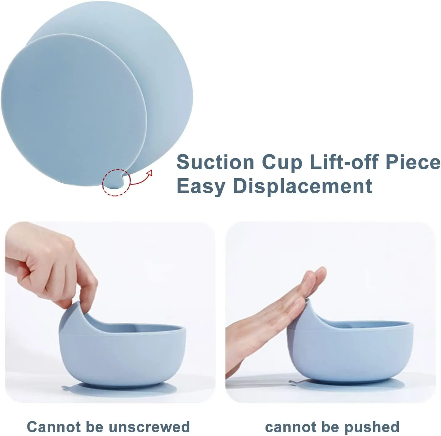 Baby Supplies Unbreakable Cutlery Baby Eating Set Silicone Baby Bowl Plate Eating Weaning Set