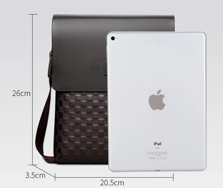 BSCI custom luxury pu men cross bag mensageiro homens messenger bag for men real leather crossbody sling shoulder bag for men