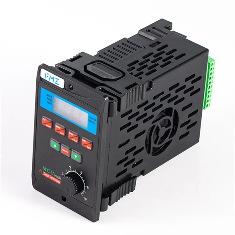 VFD MINI 0.2KW 0.4KW 0.75KW 220V frequency converter Single Phase 220V Input Output Variable Frequency Drive AC Motor Controller