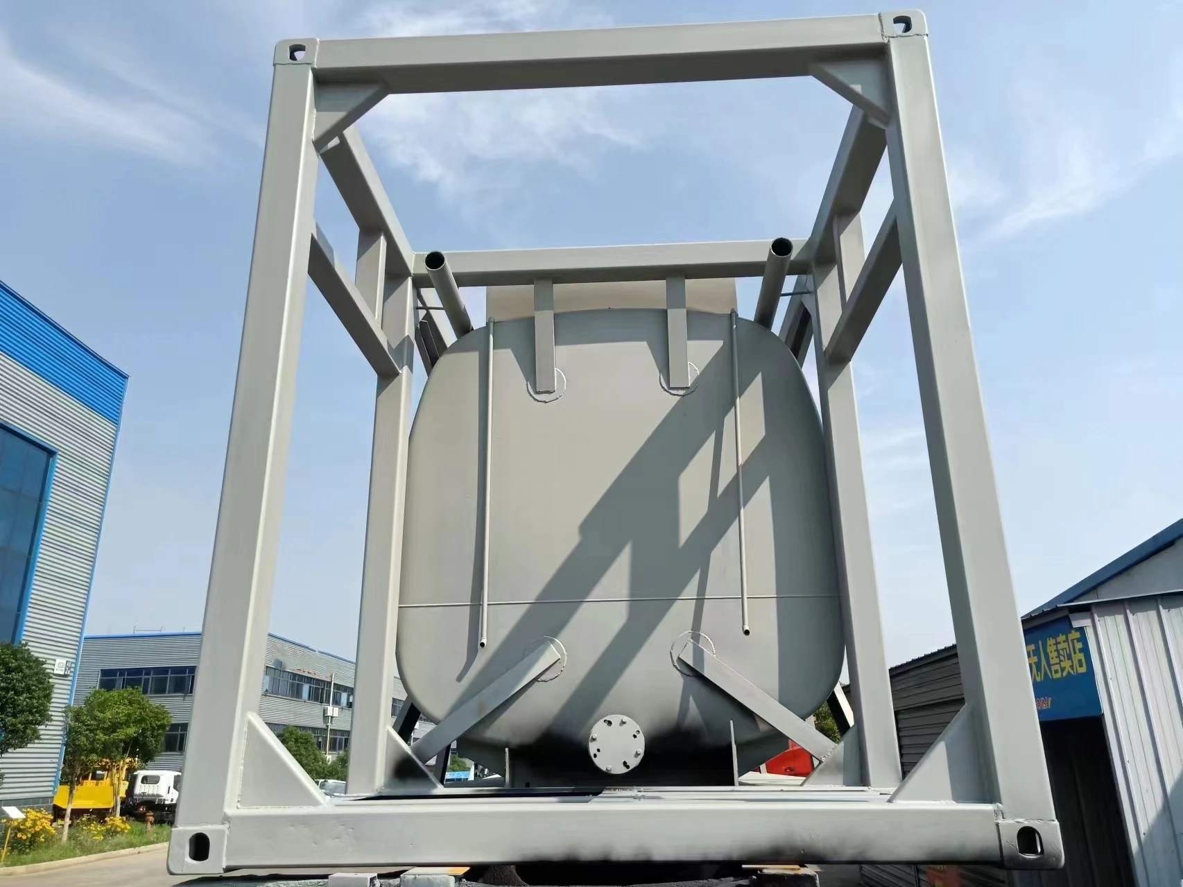 New 40ft Liquid Tank Container with Emulsion Flaw Detection Features 47.5 cbm Emulsion Storage Tank Container Storage