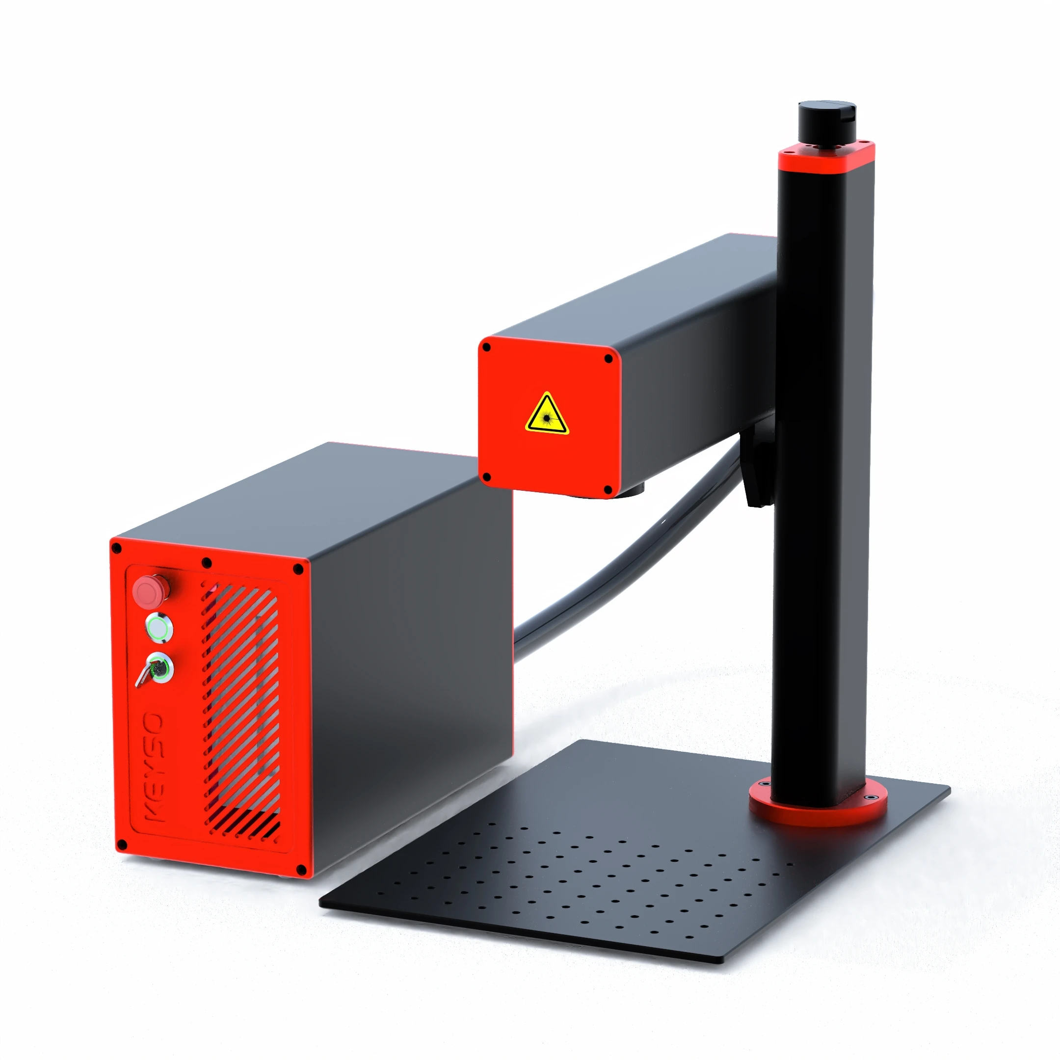 KS60 MOPA  60W MOPA fiber laser marking machine color marking on stainless steel Jpt laser source lightburn supported