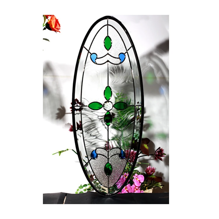 
High Recommend Wholesale Art Blue Pebble Decorative Stone Mosaic Glass 