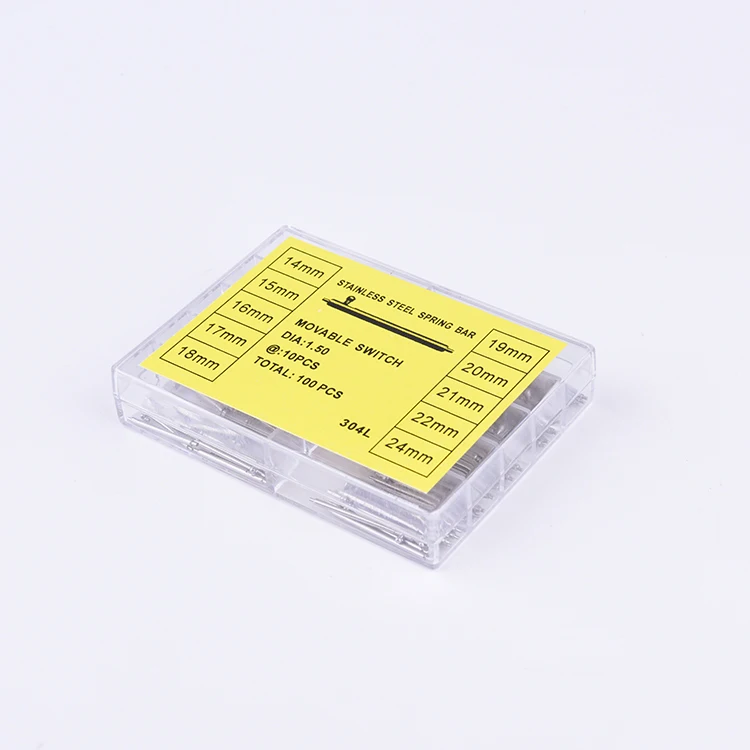 
Watch tool strap link rod stainless steel quick release spring bar 