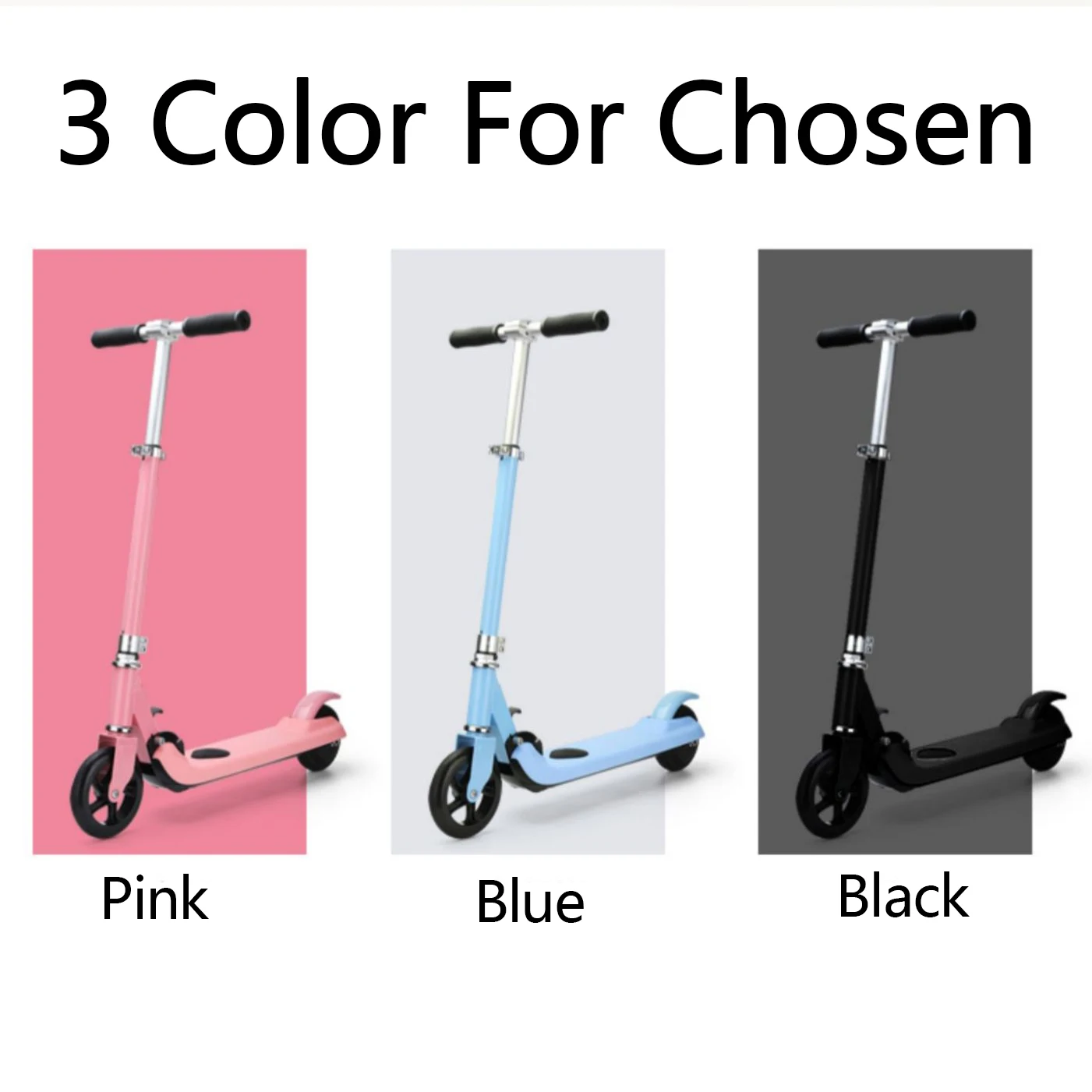 Factory Wholesale Electric Adult Scooter Aluminium Alloy E-Scooter Light Weight Design Moped Scooter Pink