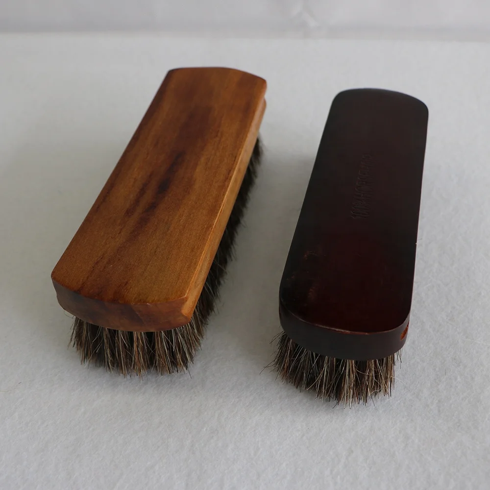 Factory Supply Horsehair Shoe Cleaning Brush Shoe Polish Brush With Competitive Price