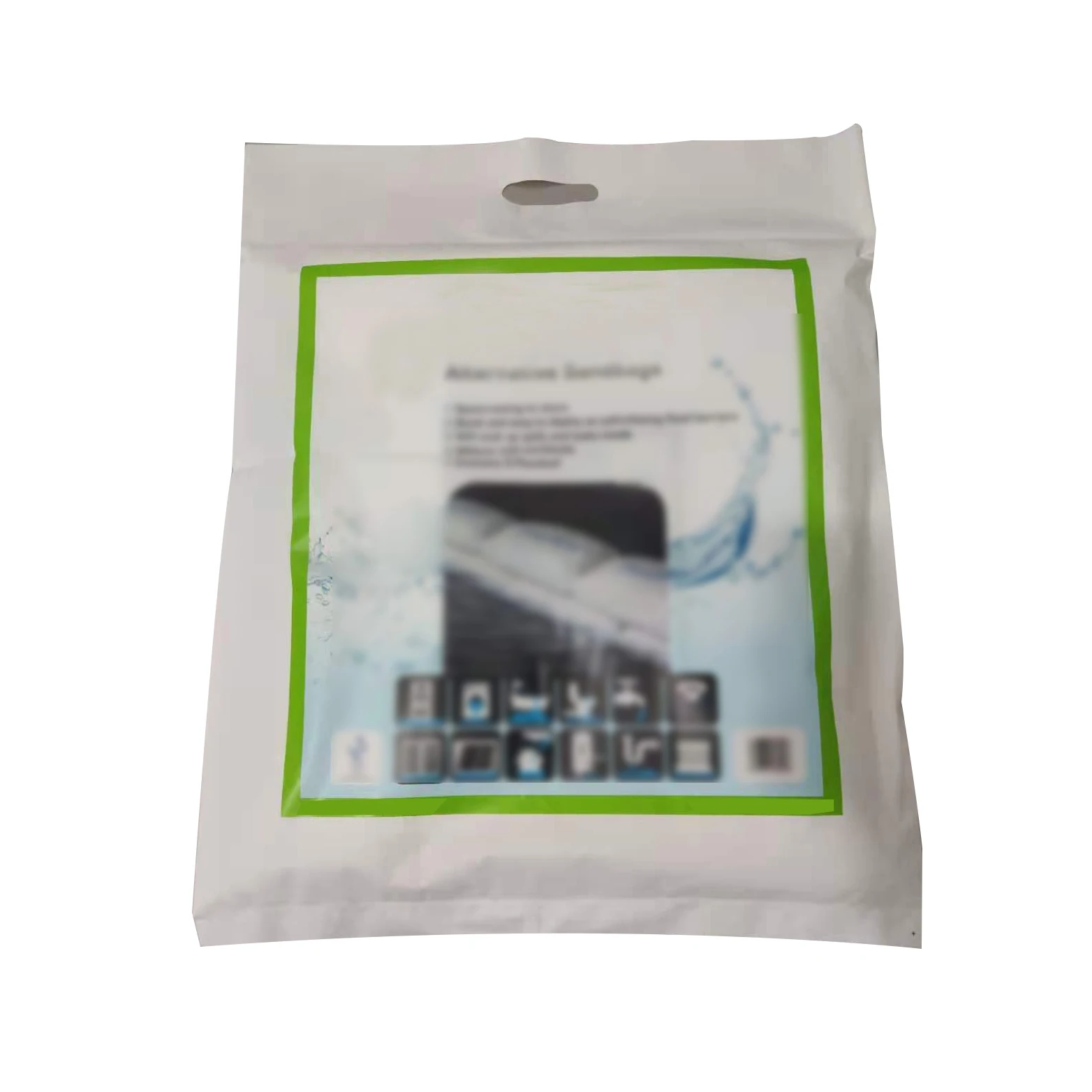 
Flood absorbent pads packed in vaccume bag 