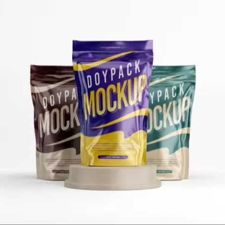 Изготовленный на заказ логотип напечатанные Mylar пластиковые пакеты Креативный дизайн сумка для упаковки и доставки товара