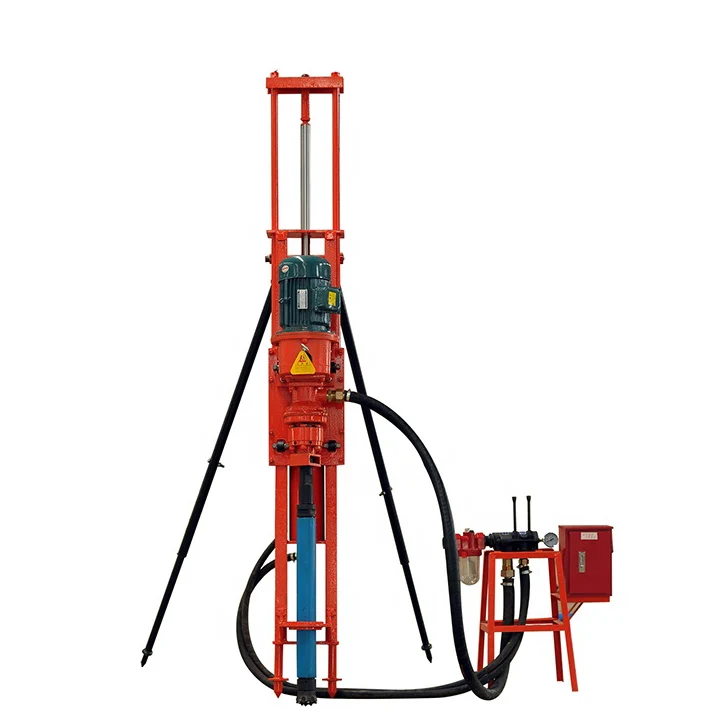 WK-100D маленькая мобильная буровая установка dth