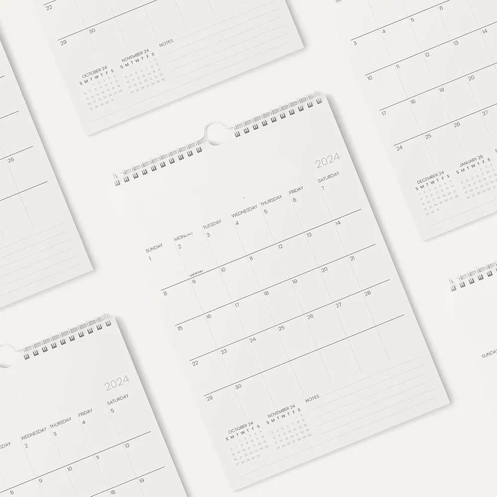 2025 wall calendar Custom Wall Calendar 2024-2025 Monthly Planner Planning  Aesthetic Wall Big Calendar