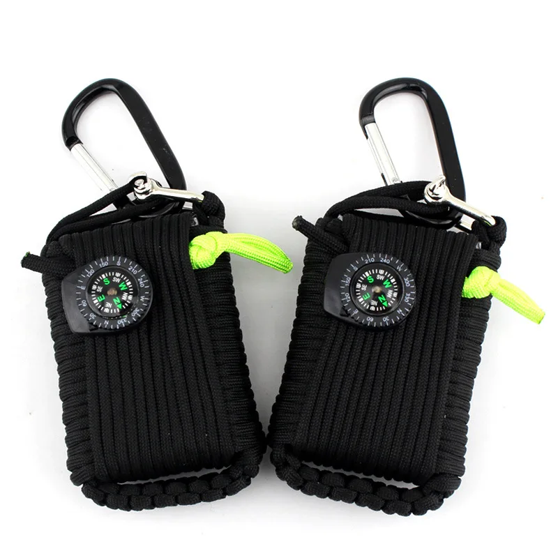 Camping hiking Survival Kit First Aid Tools Outdoor gear Survival Kit 29 in 1 Rescue tools