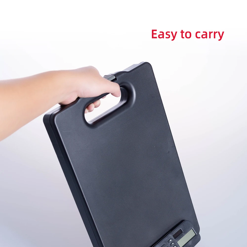 Praise Custom Logo portable slim design plastic A4 folder storage waterproof clipboard