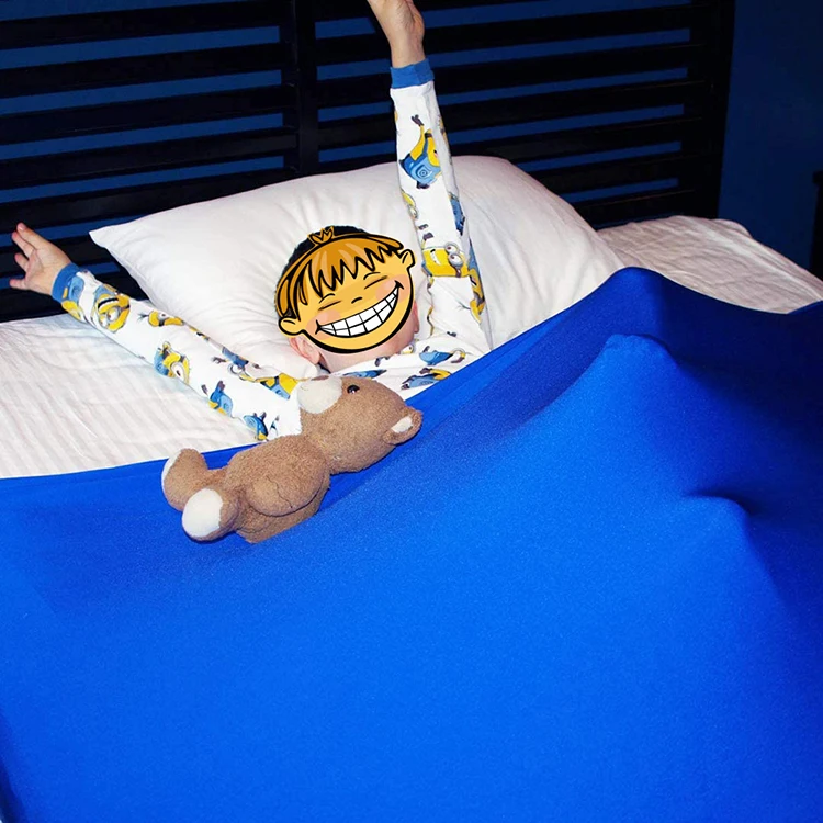 Breathable Compression Blanket Comfortable Sleeping Sensory Bed Sheet For Kids
