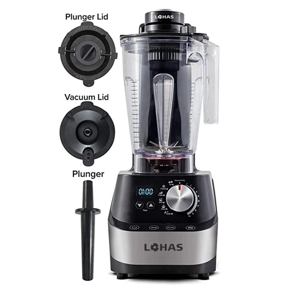 Lohas OEM High Quality Multifunctional Commercial Electric Blender BPA-Free Heavy-Duty Cup with Vacuum Feature Quality