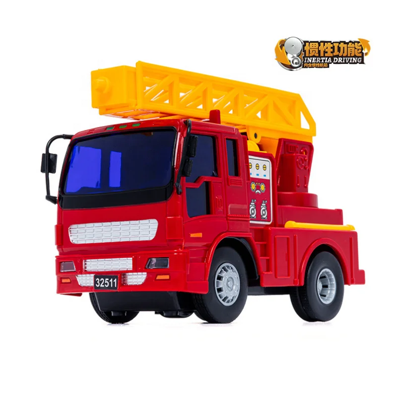Top Quality Kid Fire Truck Fighting Toy Car Fire Extinguisher Wholesale Diecast Mini Fire Truck Toy Car