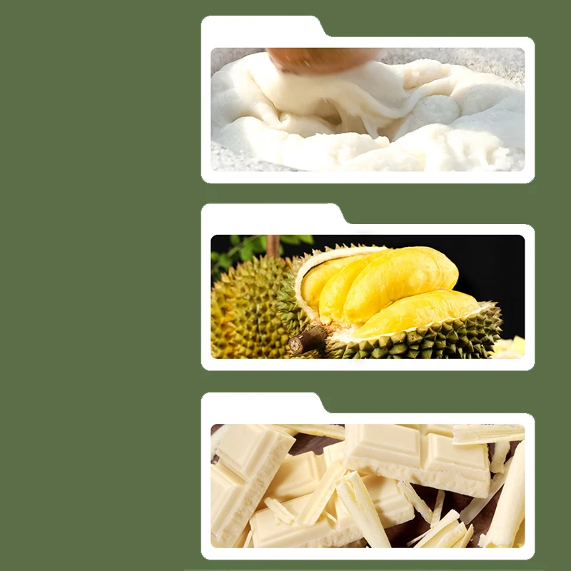 Китайский димсам Qiao FuTuan Durian со вкусом дуриана клейкие рисовые шарики полезные закуски