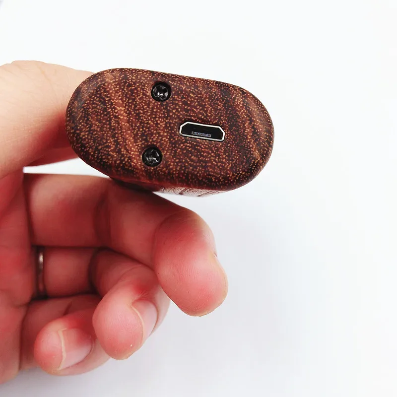 
wooden mod 510 thread magnetic vape battery 