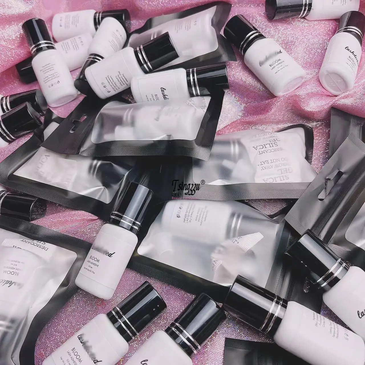 TZ 0.5 sec Fast dry professional low humidity strong individual private label lash glue adhesive eyelash extensions glue