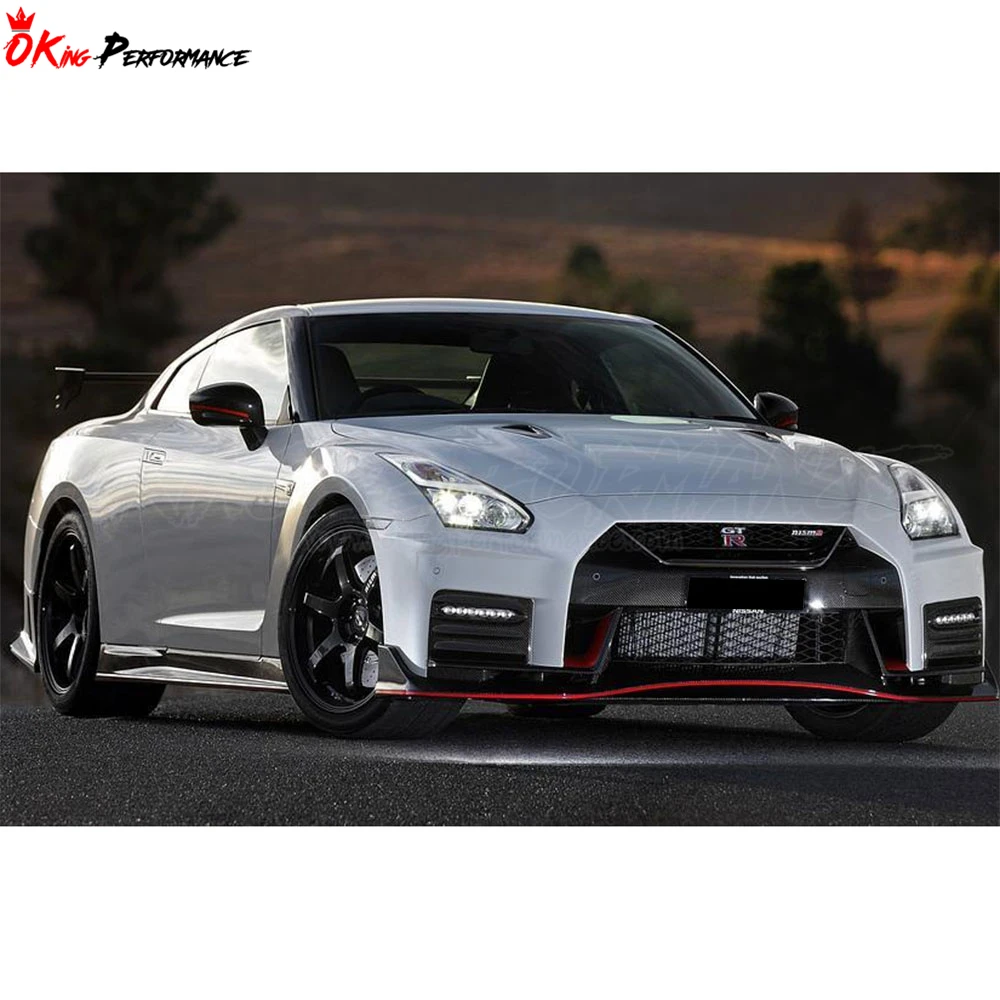  Nismo Стиль Боди 17 Ver. ПП и углеродное волокно 2008-2016 для Nissan R35