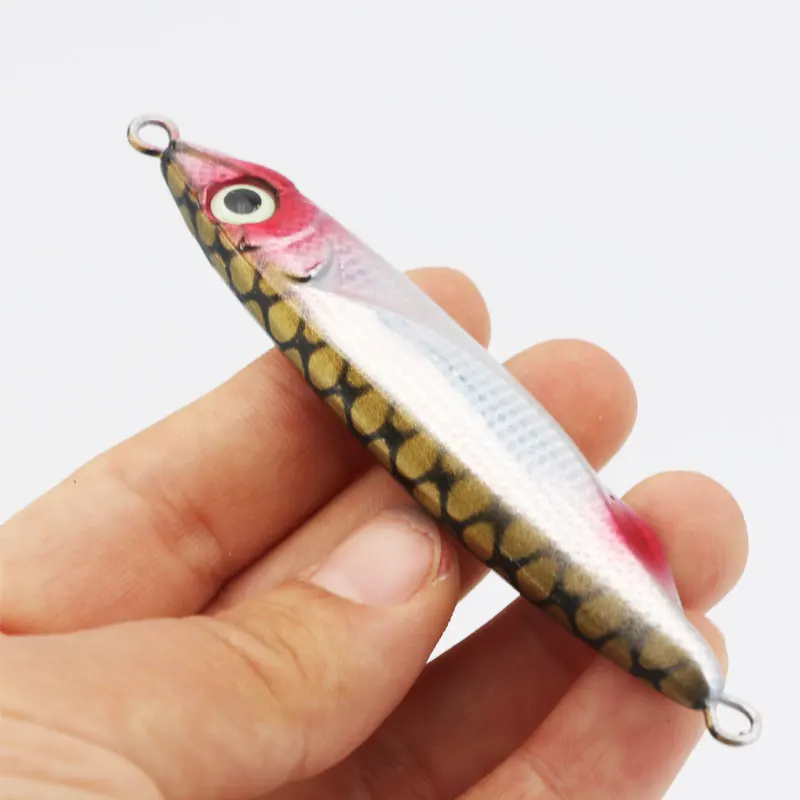 OEM New Super Deep Jig Lure 7g-250g Luminous 60g Jig Lure Pesas De Pescar for Bream and Zander Slow Sinking Fishing Jigging