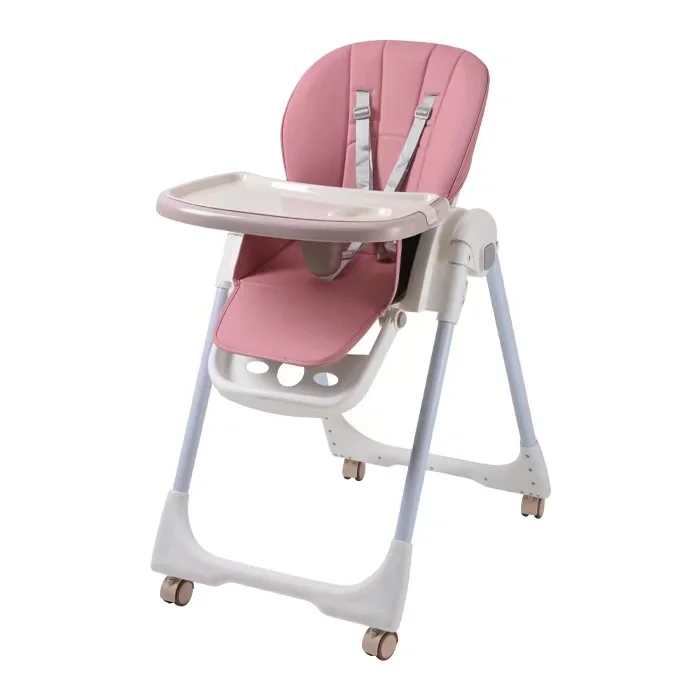 Baby High Feeding Chair Portable Kids Table Folding Dining Chair Adjustable Height baby high chair 2 in 1