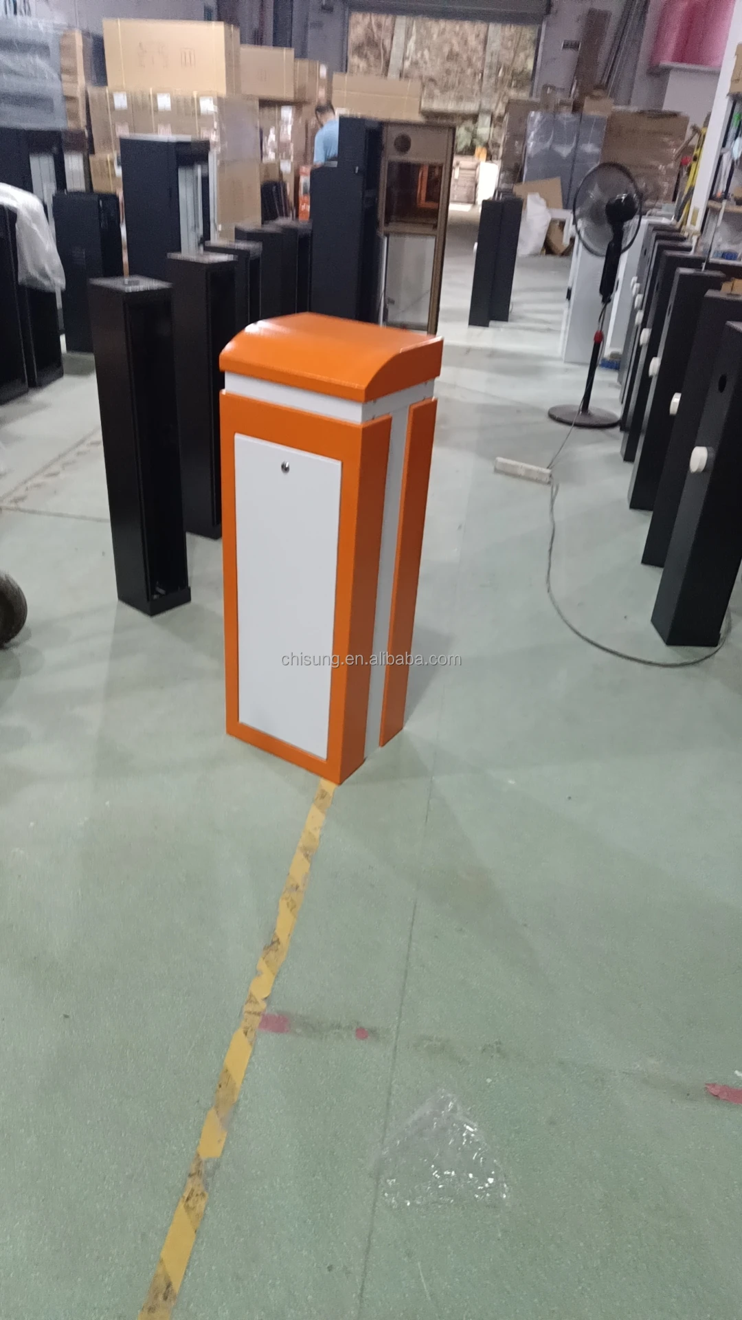 Быстрые барьерные ворота светодиодные автоматические RFID считыватель парковочные для упаковки