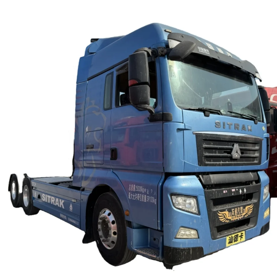 Sinotruk SITRAK LNG440hp 6x4 Подержанный тяжелый грузовик б/у дизельный самосвал евро 6 ручная автоматическая трансмиссия тягач