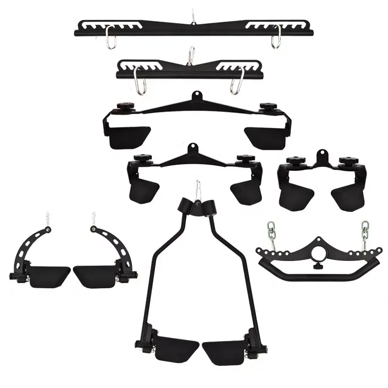 pulldown attachment Handle Grip Bar  Back Training Handle Multi Lat Pull Down Machine Accessories