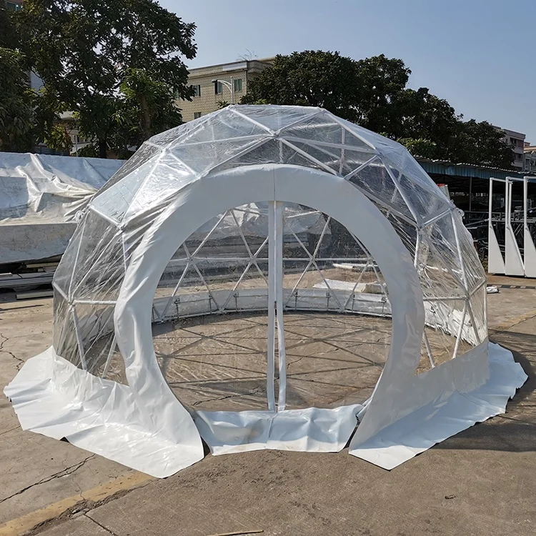 2.8m 3m 2.5m polycarbonate sheet dome plastic polycarbonate small polycarbonate dome house
