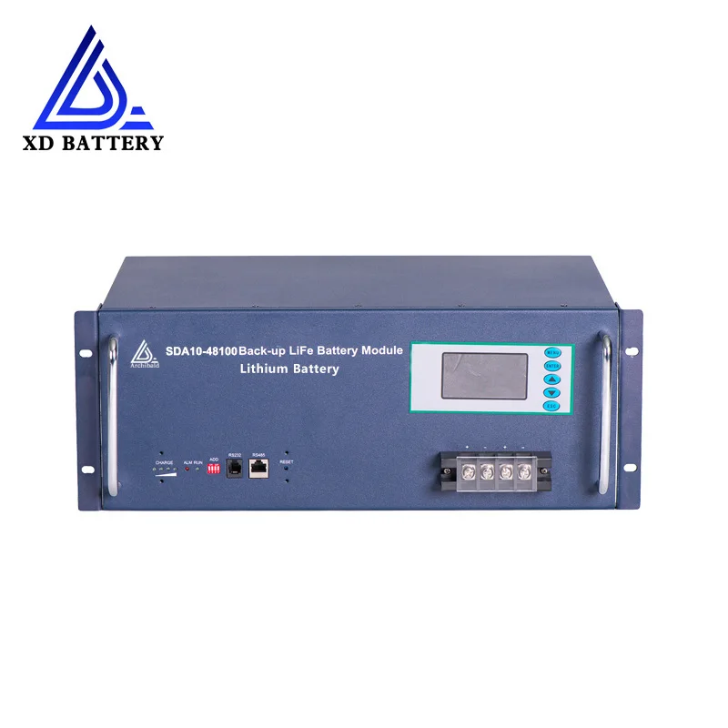 XD Solar battery promotion 48v 100ah for electric boat outdoor solar system Power Wall with display 200A BMS