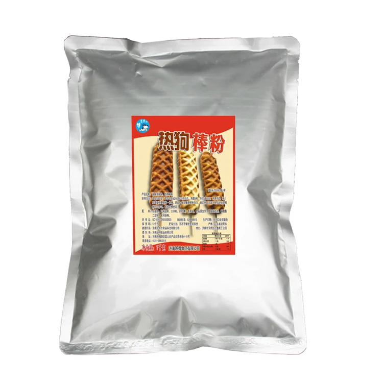 
2020 Hot selling hotdog waffle mix powder 