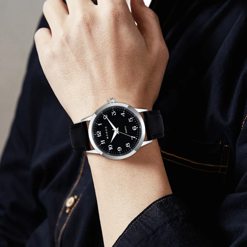 China Factory 3 ATM Quartz Watch Japan Movement 9.5MM Luminous Watch case ultra Quartz Watches for Men