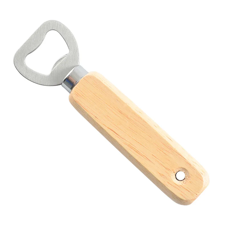 Customized  OEM/ODM Wooden Handle Bottle Opener Beer Bottle Opener