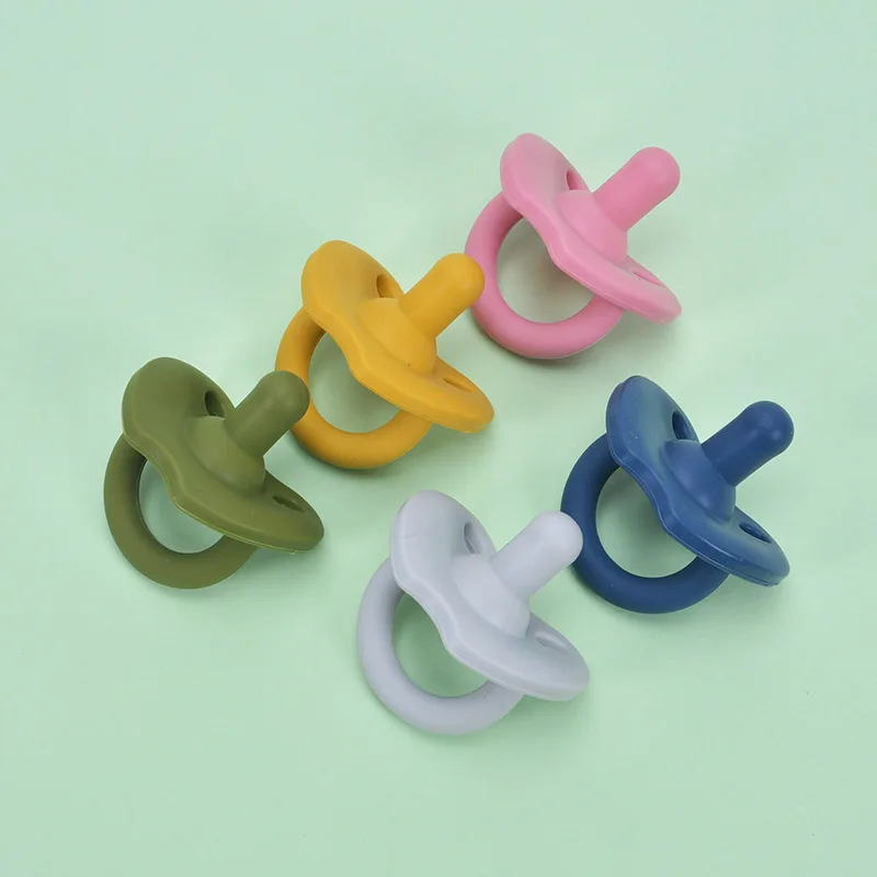 Silicone baby pacifier custom pacifier baby nipple products mouth Soothe baby sleeping pacifier