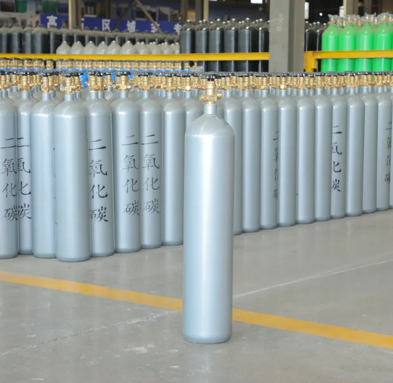 High pressure 40L co2 cylinder 40l balloon helium gas cylinder