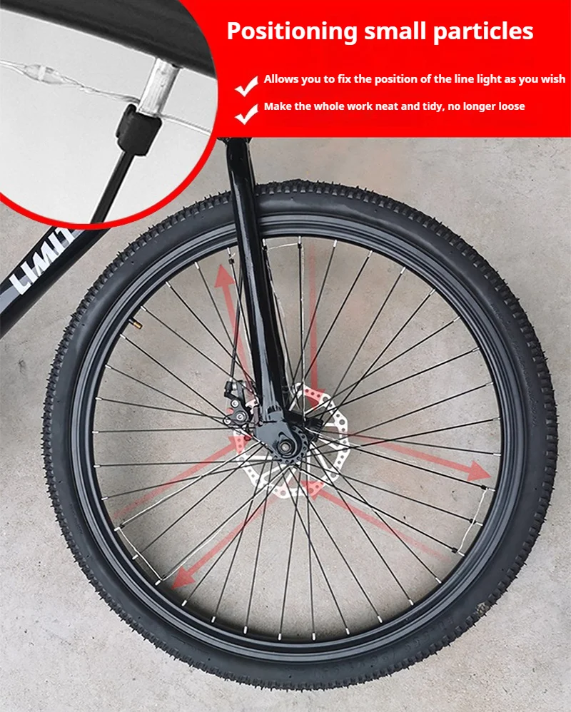 2024 Night Riding Road Bike Cycling Tyre Wheel Lights LED Neon Lamp
