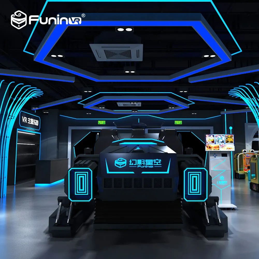 
Funin VR 9D Virtual Reality Cinema Machine Modern Amusement Park Rides Entertainment Equipment For Sale 