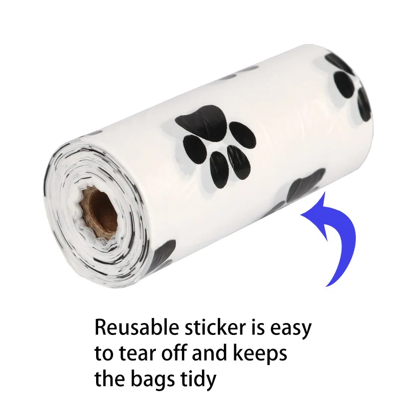 Customized Logo High Quality Sustainable Dog Poop Bags 20 Rolls  New Look Guaranteed Leak Large Dogy Poop Bag