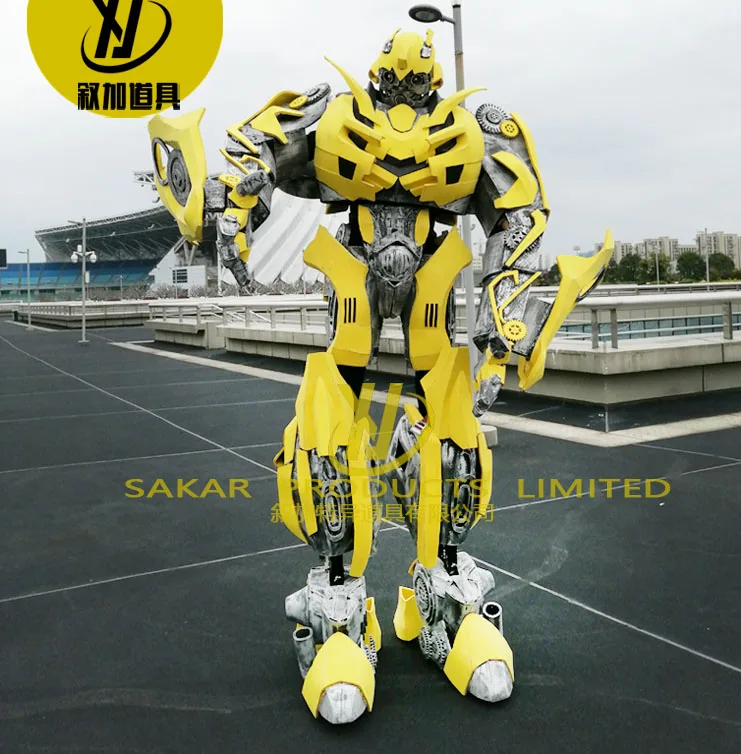 performance  wear 2019 cosplay transformer robot costume suit human Christmas Events 2.6M Life Size for Adult Sale Custom
