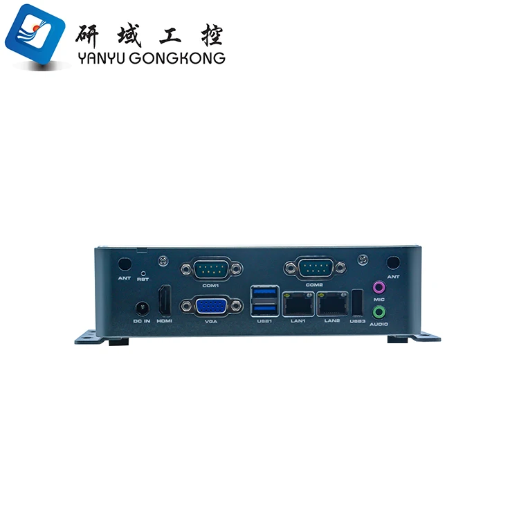 Intel Celeron J1900 NUC mini computer quad core processor J1900 Dual Lan Mini PC Nano PC with 2*com port