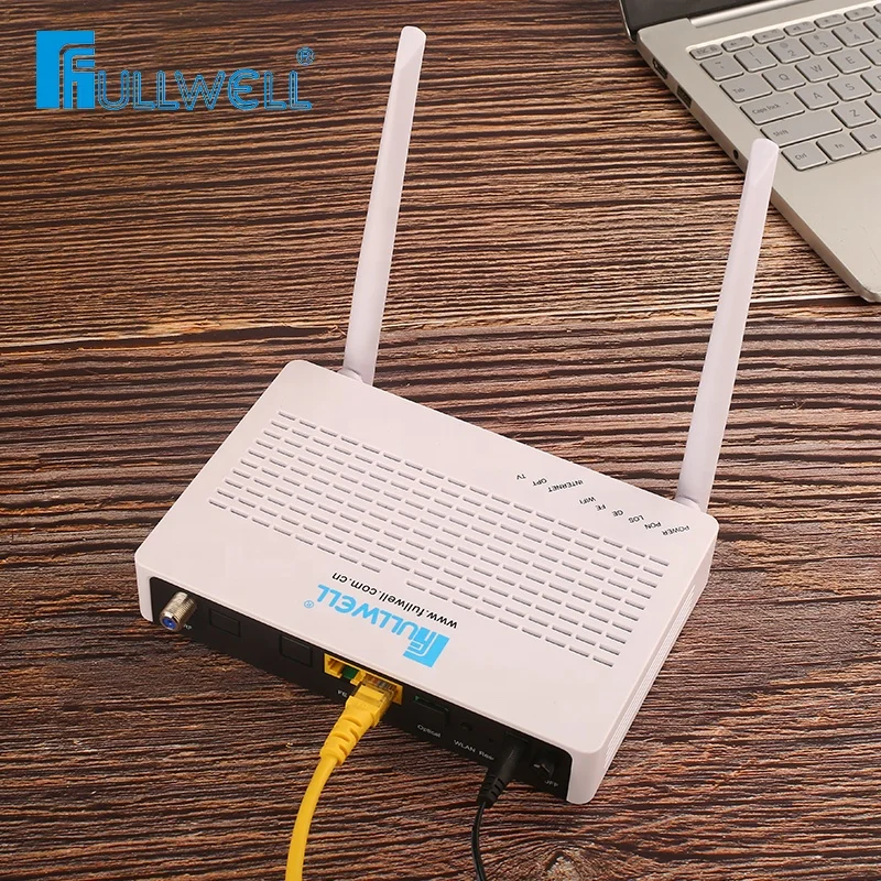 FTTH 2,5G/1,25G Xpon ONU 1GE + 1FE + Wifi + CATV Pon ONU модели Совместимость с Huawei Zte
