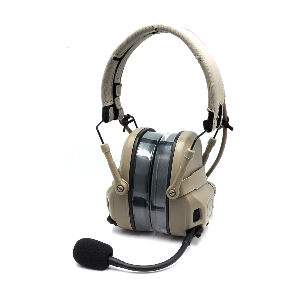 FCS AMP Headset With PTT V60 Combo