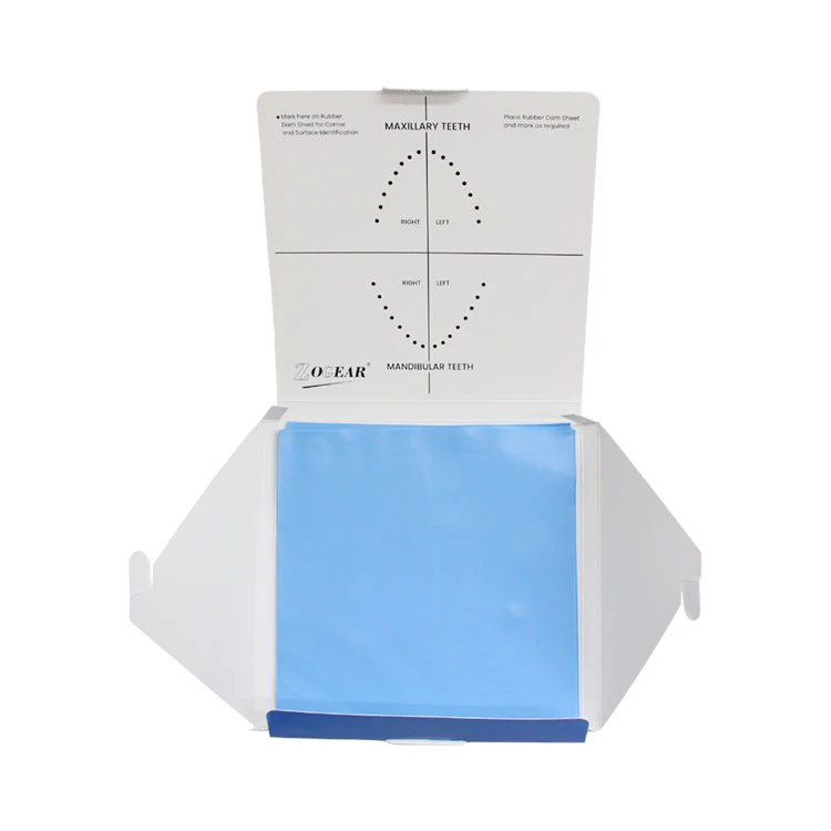 TA052 ZOGEAR Latex Dental Rubber Dam Sheet