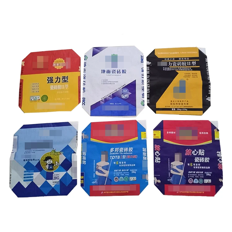 China factory new empty customized favorable price chemical material 3 layers kraft paper valve sacks