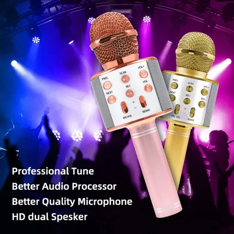 Wholesale high quality professional speaker portable handheld studio microphone wireless