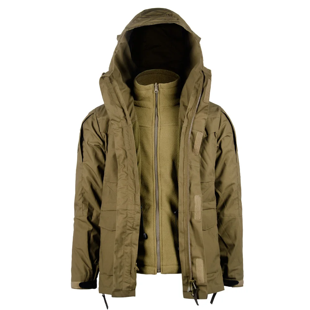 
Factory directly wholesale army police winter outdoor windproof tactical jacket 