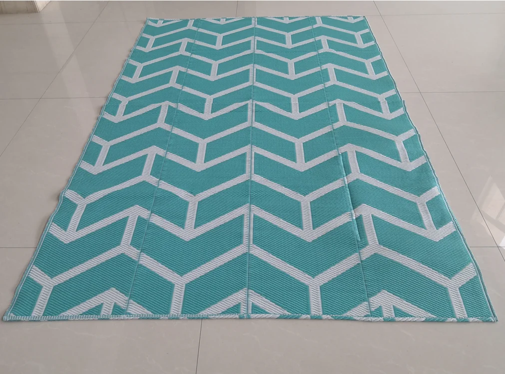 High quality RV Patio Mats Carpets PP material plastic outdoor or indoor rug pad